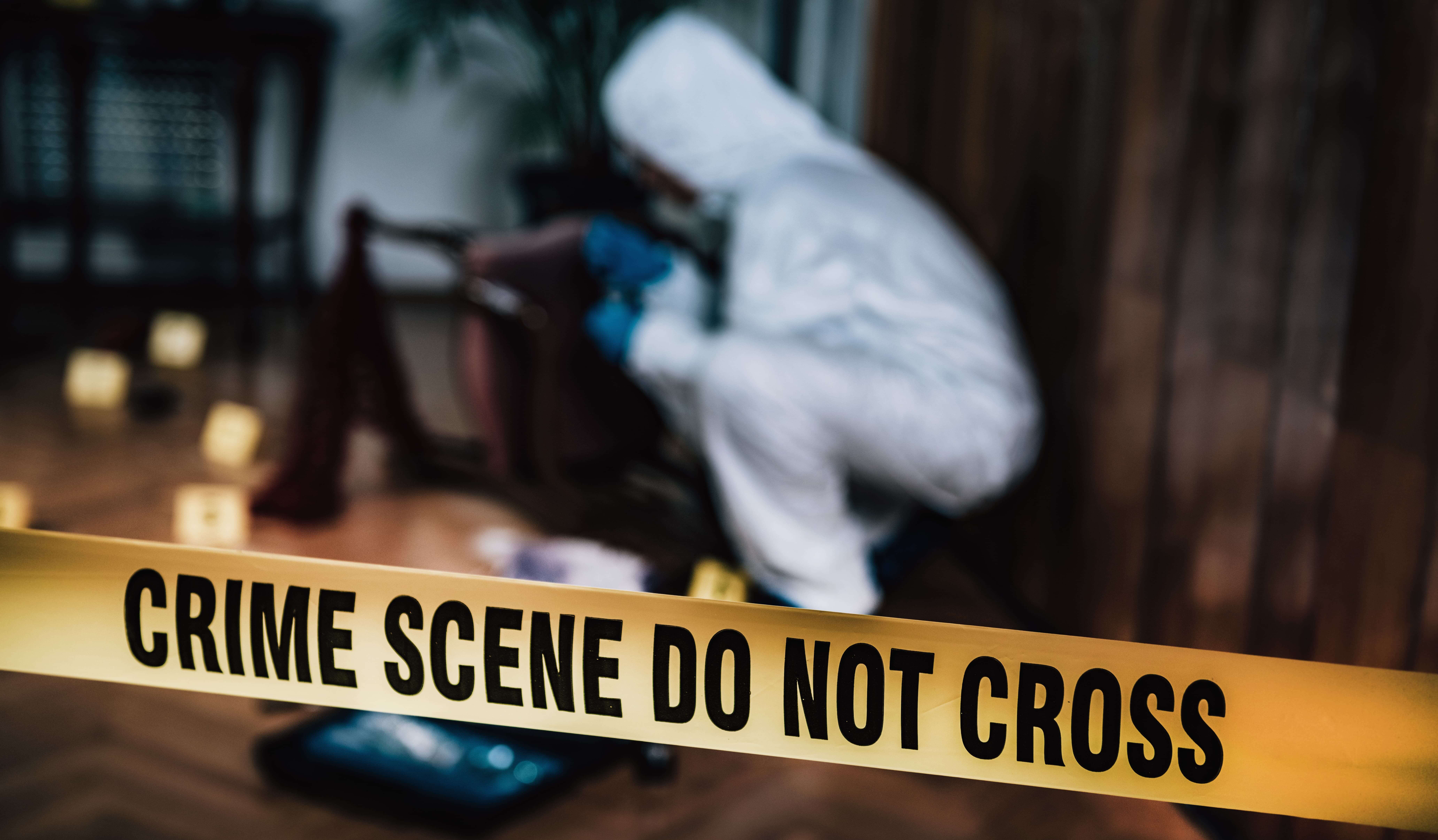 Crime Scene Investigator Before The Cleanup Crime Scene Cleanup